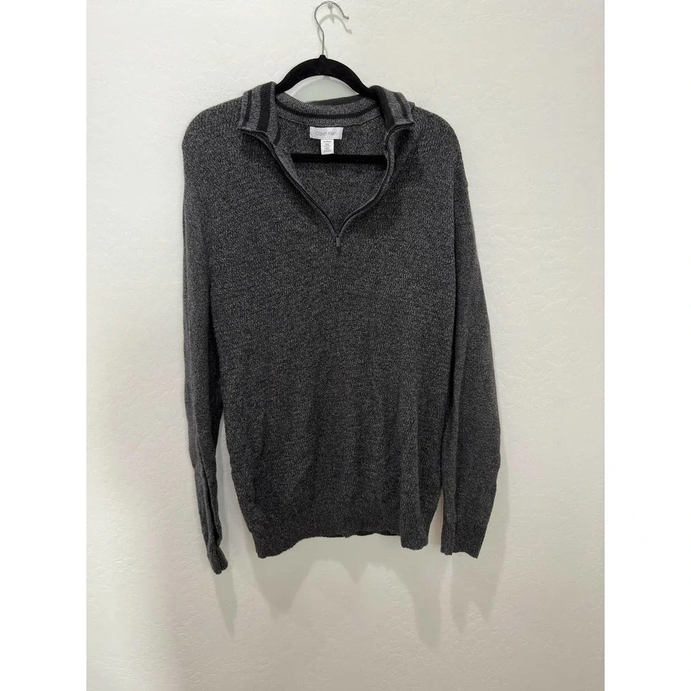 Men Calvin Klein Cotron‎ Sweater Size XL